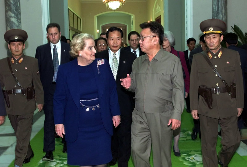 مادلين أولبرايت في كوريا الشمالية