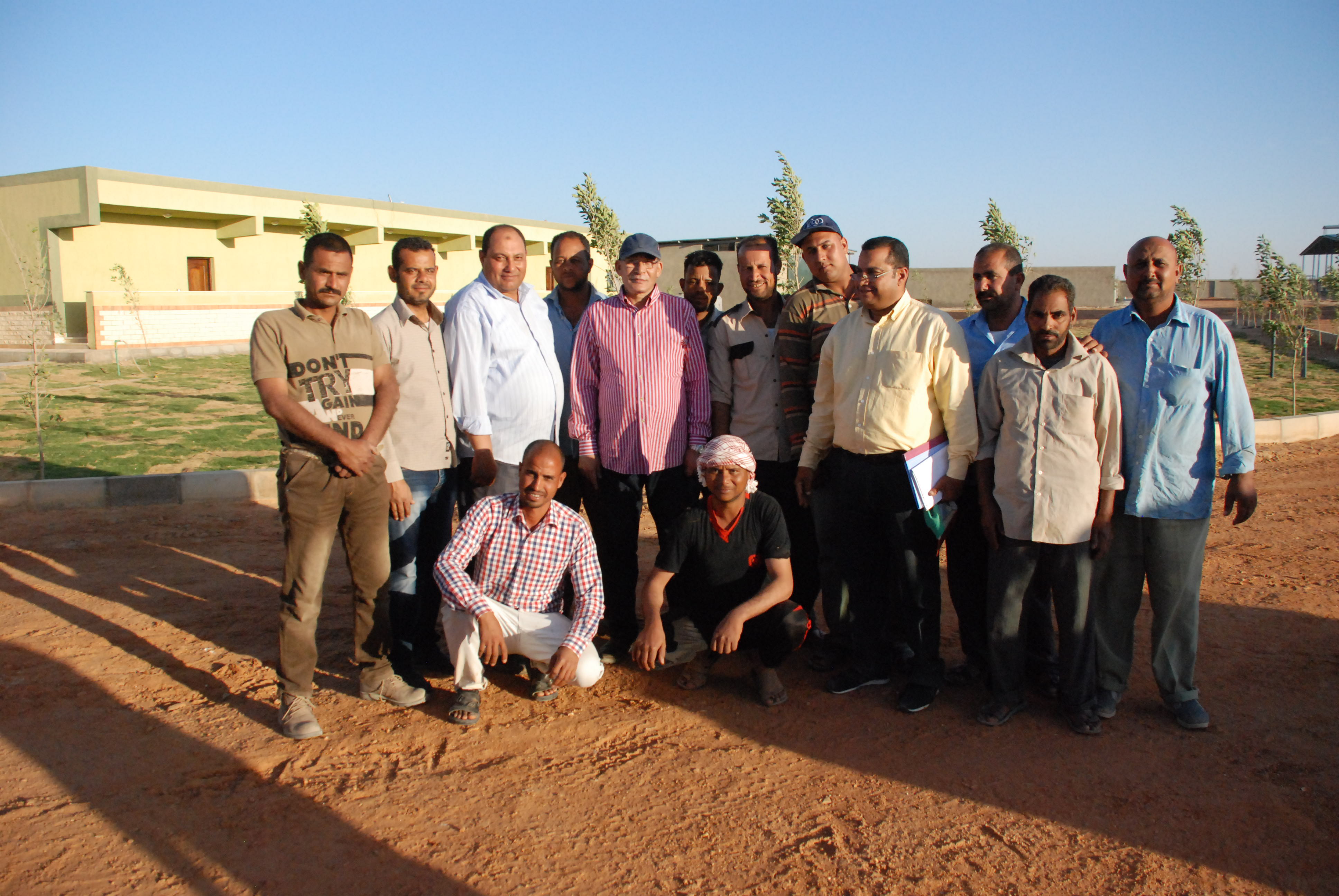 المرحلة الأولى من مشروع الـ20 ألف فدان بغرب غرب المنيا  (7)