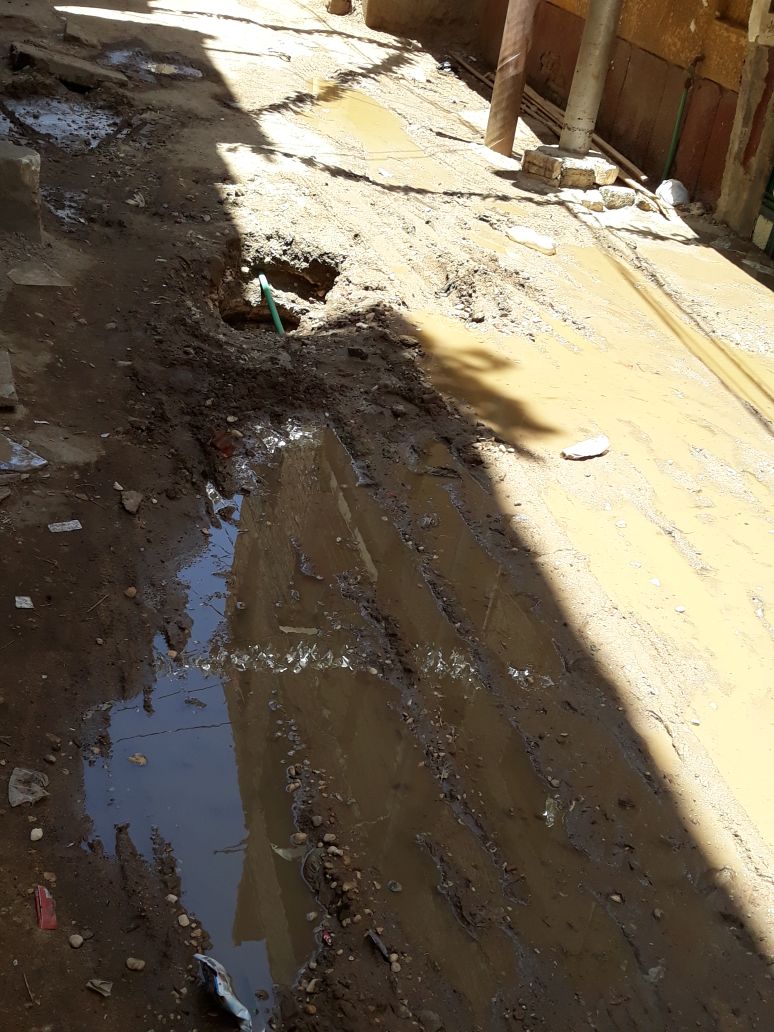 غرق شارع طراد النيل