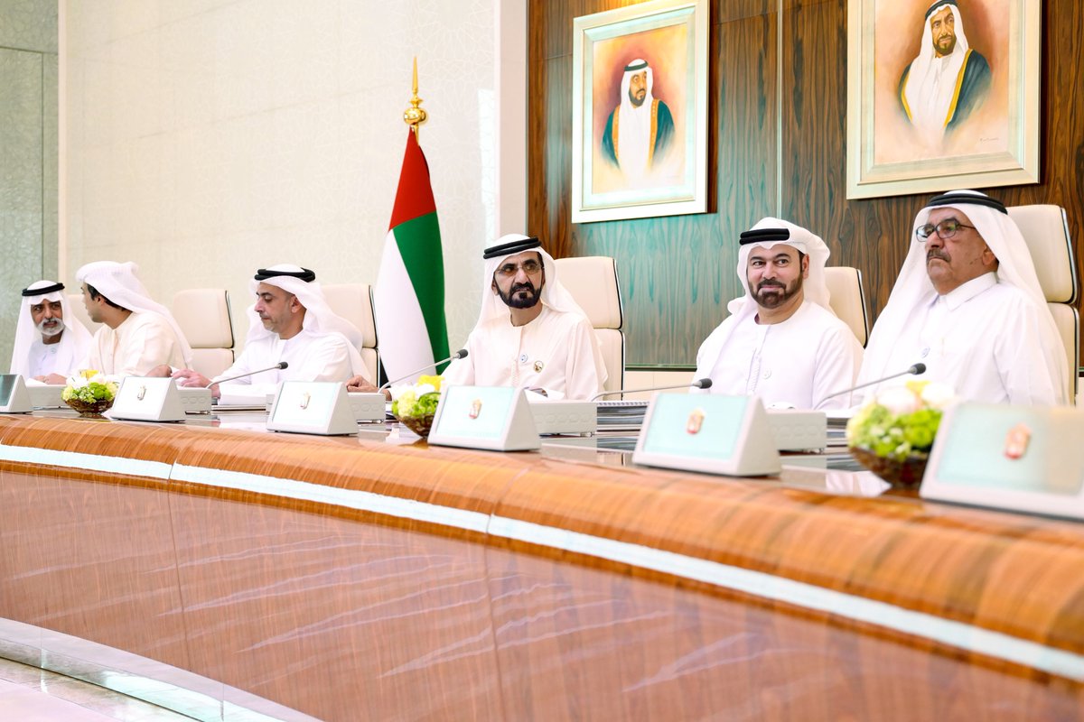 اجتماع لمجلس الوزراء الإماراتى برئاسة محمد بن راشد