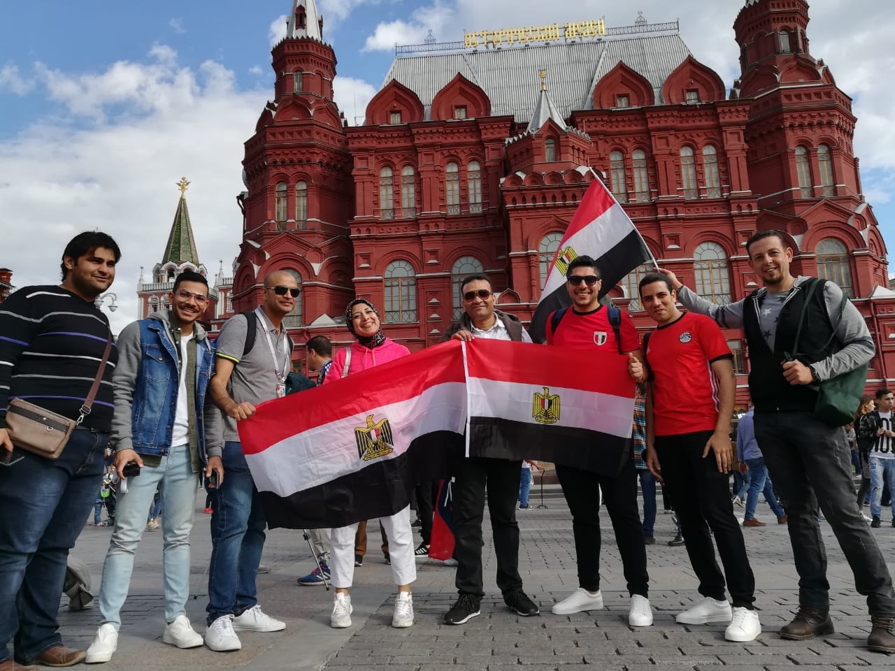 المشجعين المصريين فى موسكو  (5)