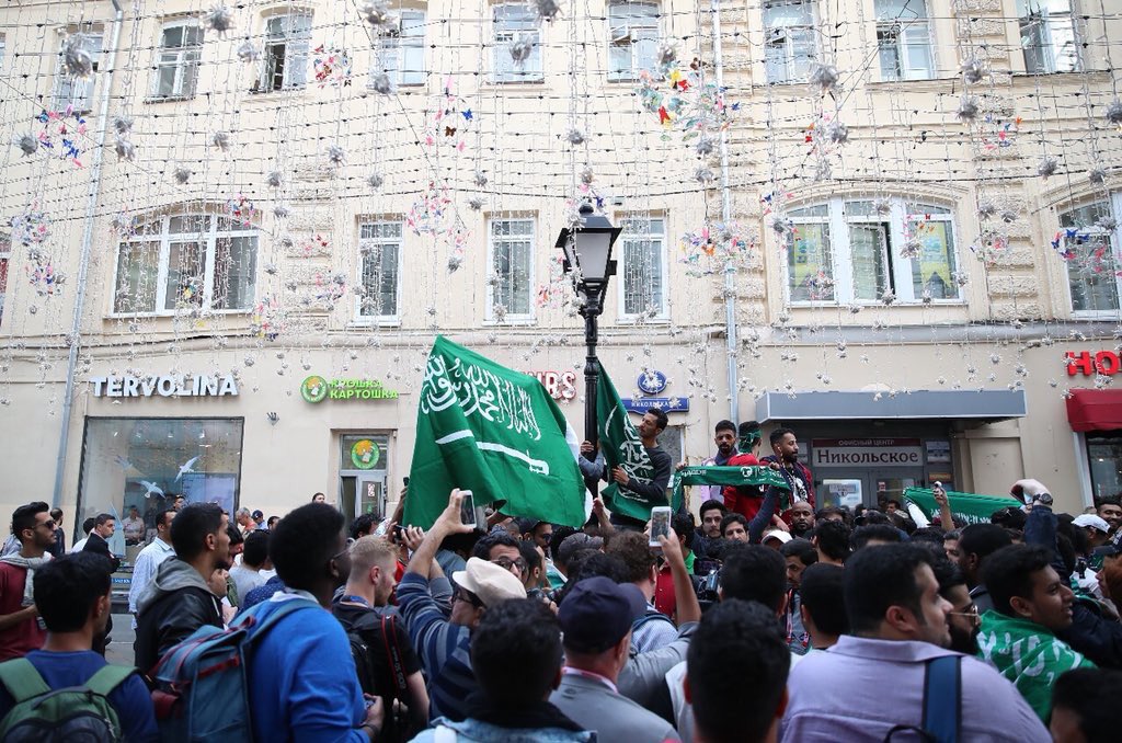 جماهير منتخب السعودية