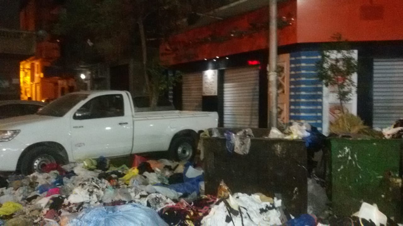 القمامة فى شوارع الإسكندرية (1)