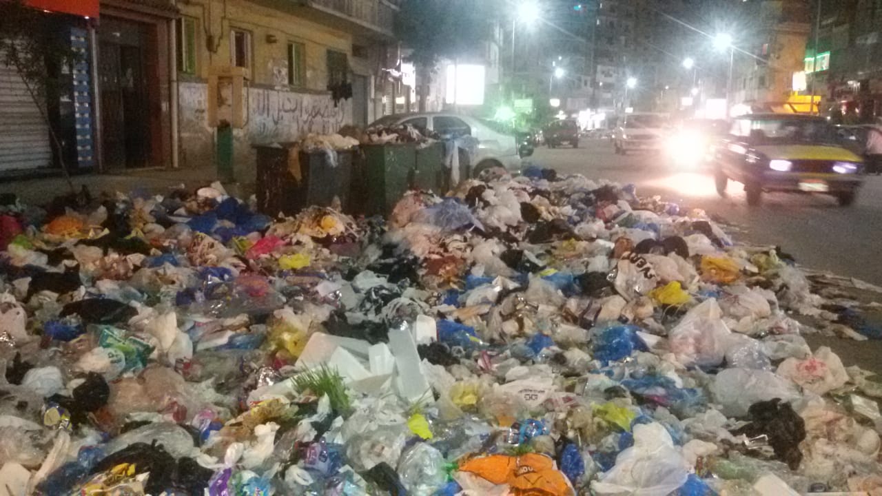 القمامة فى شوارع الإسكندرية (4)
