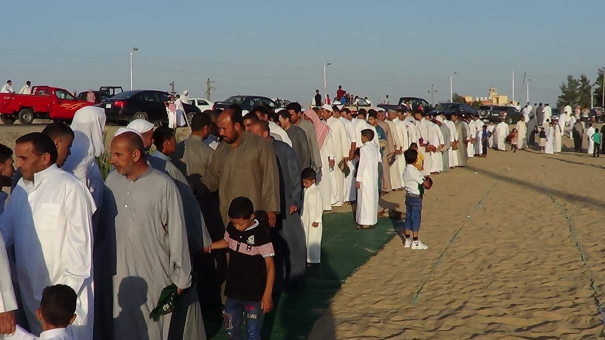 صور مواكب جماعية للاحتفال بالعيد فى بئر العبد بشمال سيناء (4)