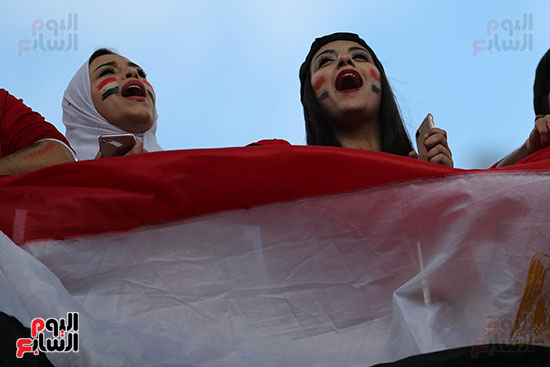 منتخب مصر يصل ملعب ياكتنبرج أرينا (32)
