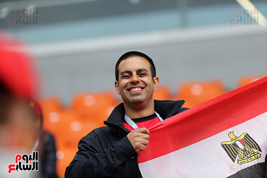 منتخب مصر يصل ملعب ياكتنبرج أرينا (16)