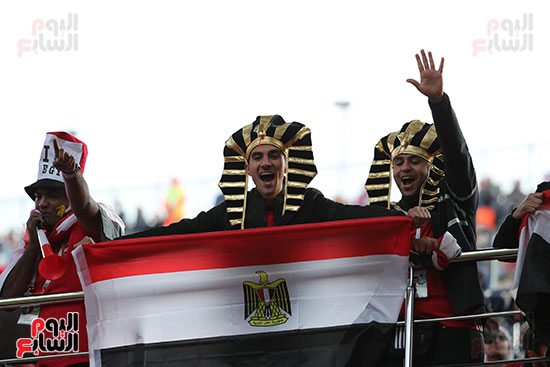 منتخب مصر يصل ملعب ياكتنبرج أرينا (47)