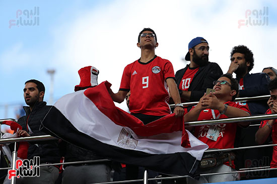 منتخب مصر يصل ملعب ياكتنبرج أرينا (24)