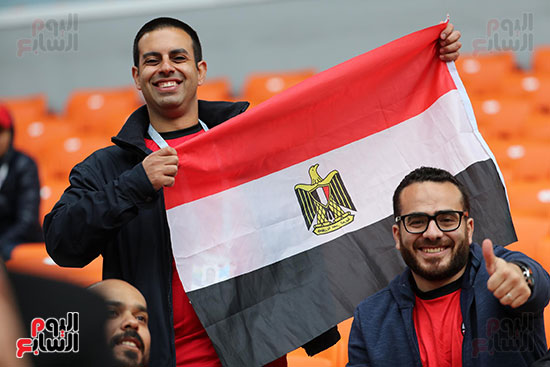 منتخب مصر يصل ملعب ياكتنبرج أرينا (17)
