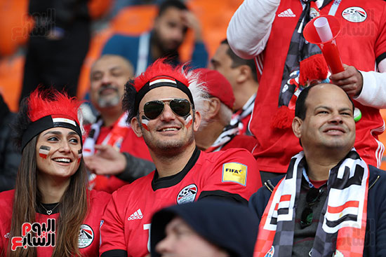 منتخب مصر يصل ملعب ياكتنبرج أرينا (23)
