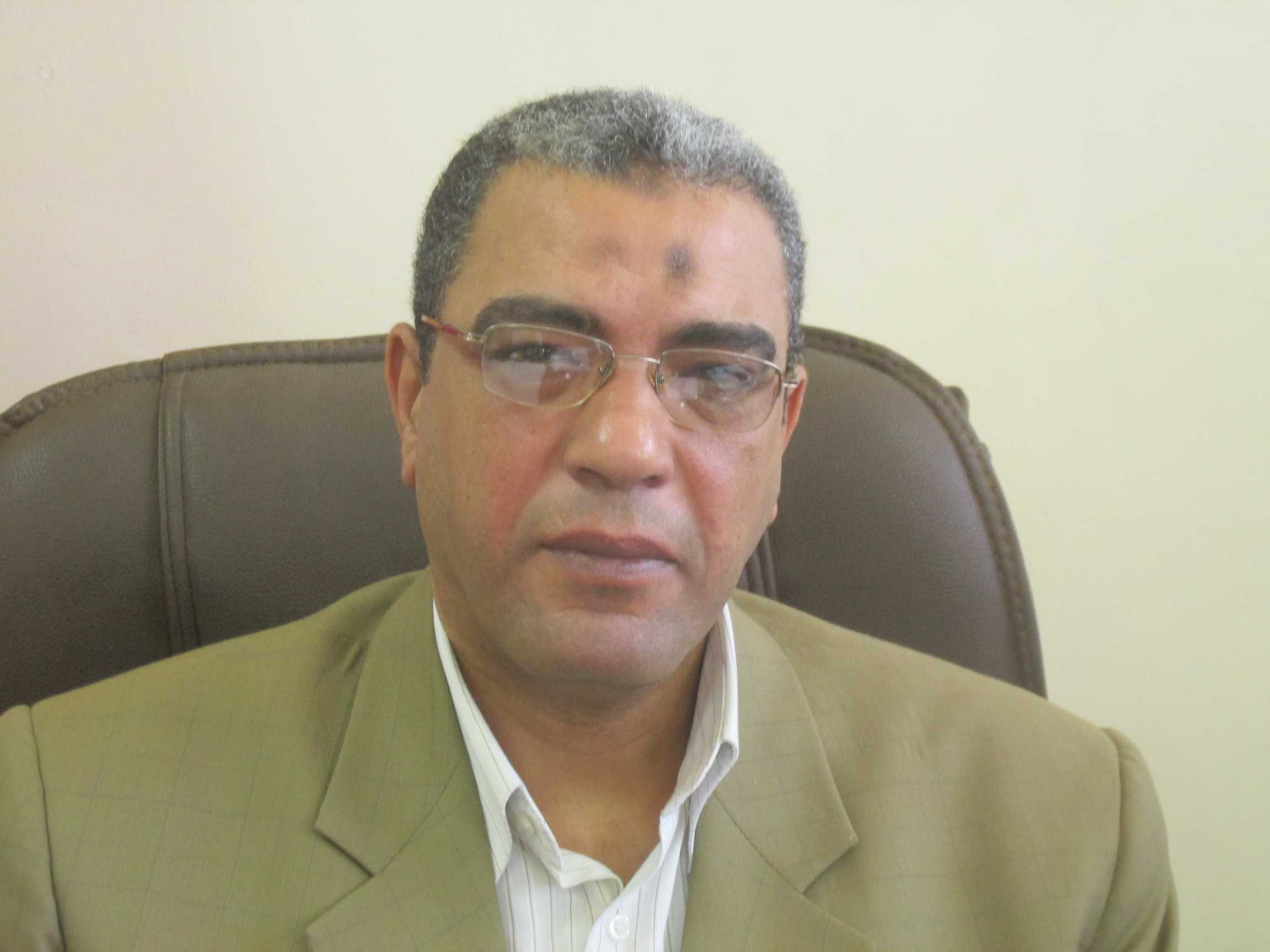 ناصر ثابت وكيل وزارة مديرية التموين والتجارة الداخلية ببورسعيد