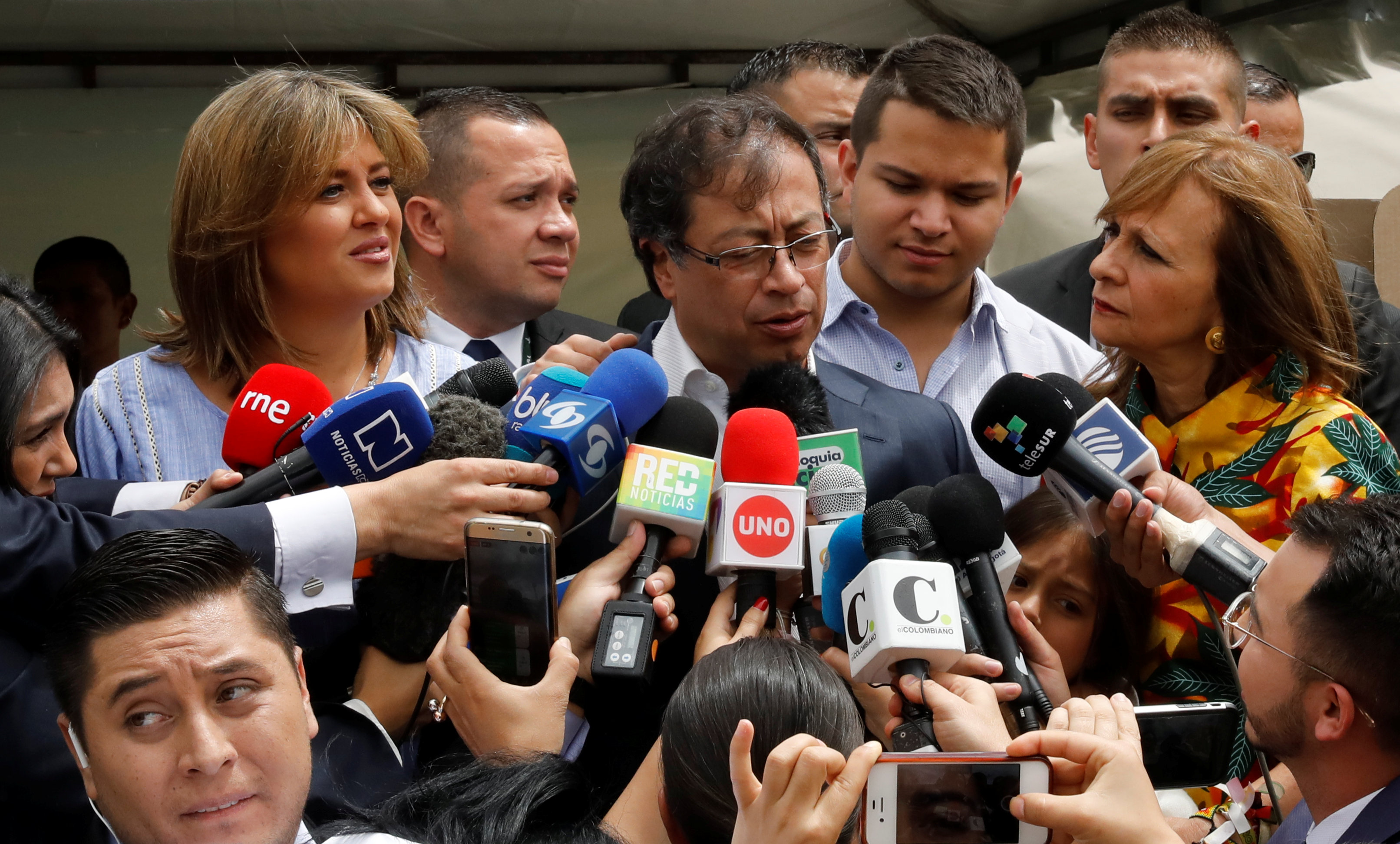 المرشح الرئاسي الكولومبي غوستافو بترو