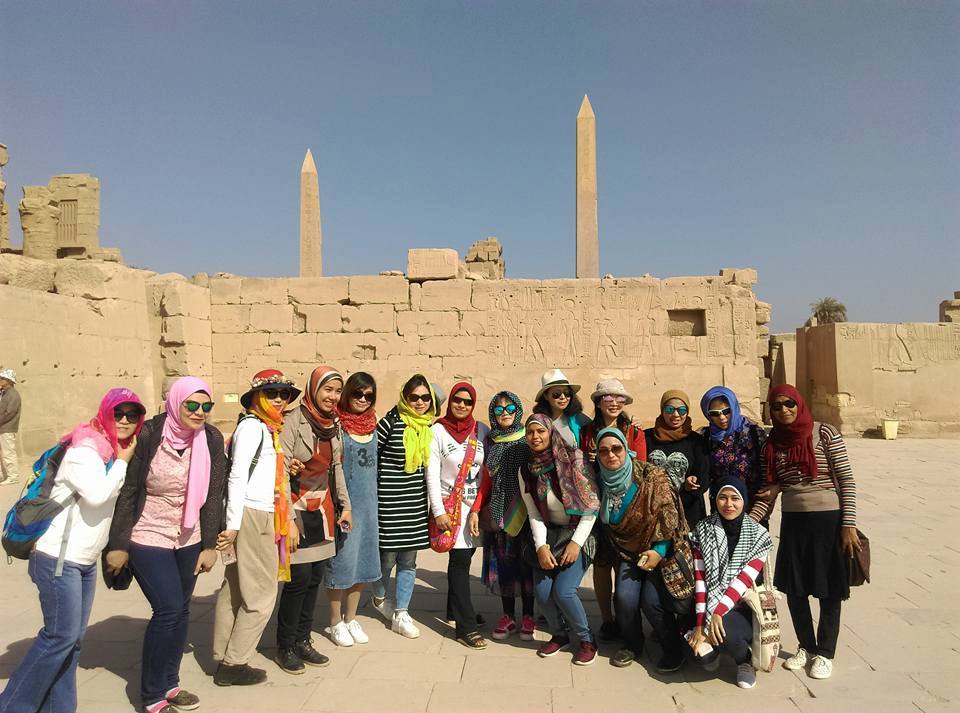 زيارات مميزة للأجانب والمصريين للمعابد خلال العيد (13)