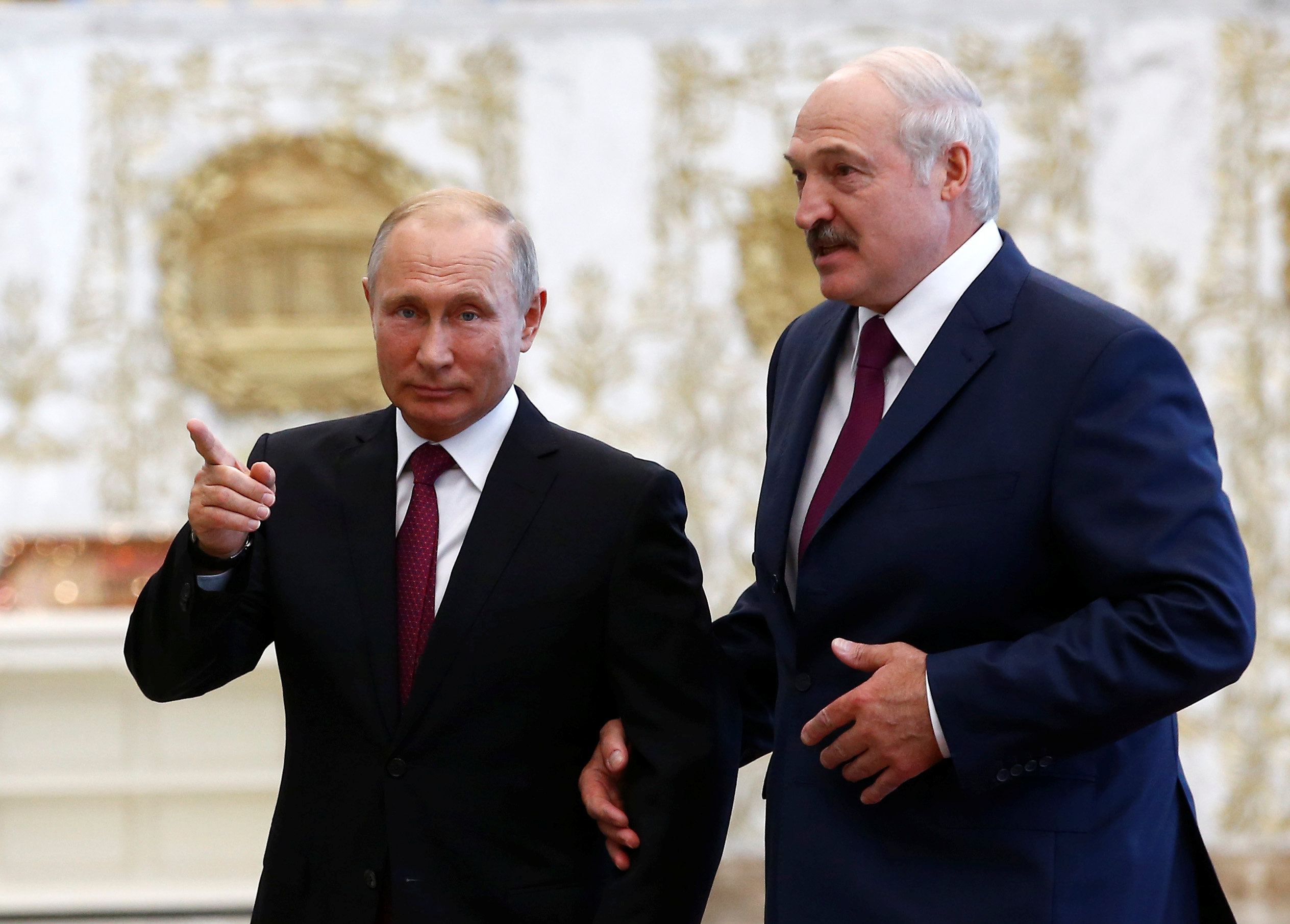 حديث ودى بين الرئيس الروسى ونظيره البيلاروسى