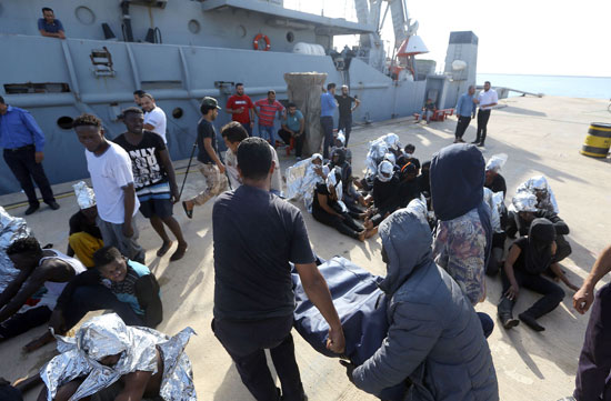 جانب من المهاجرين 