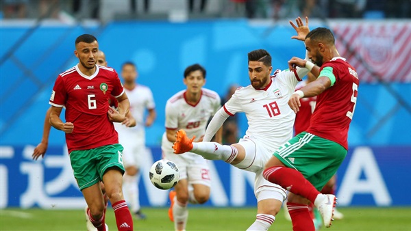 مباراة المغرب وايران