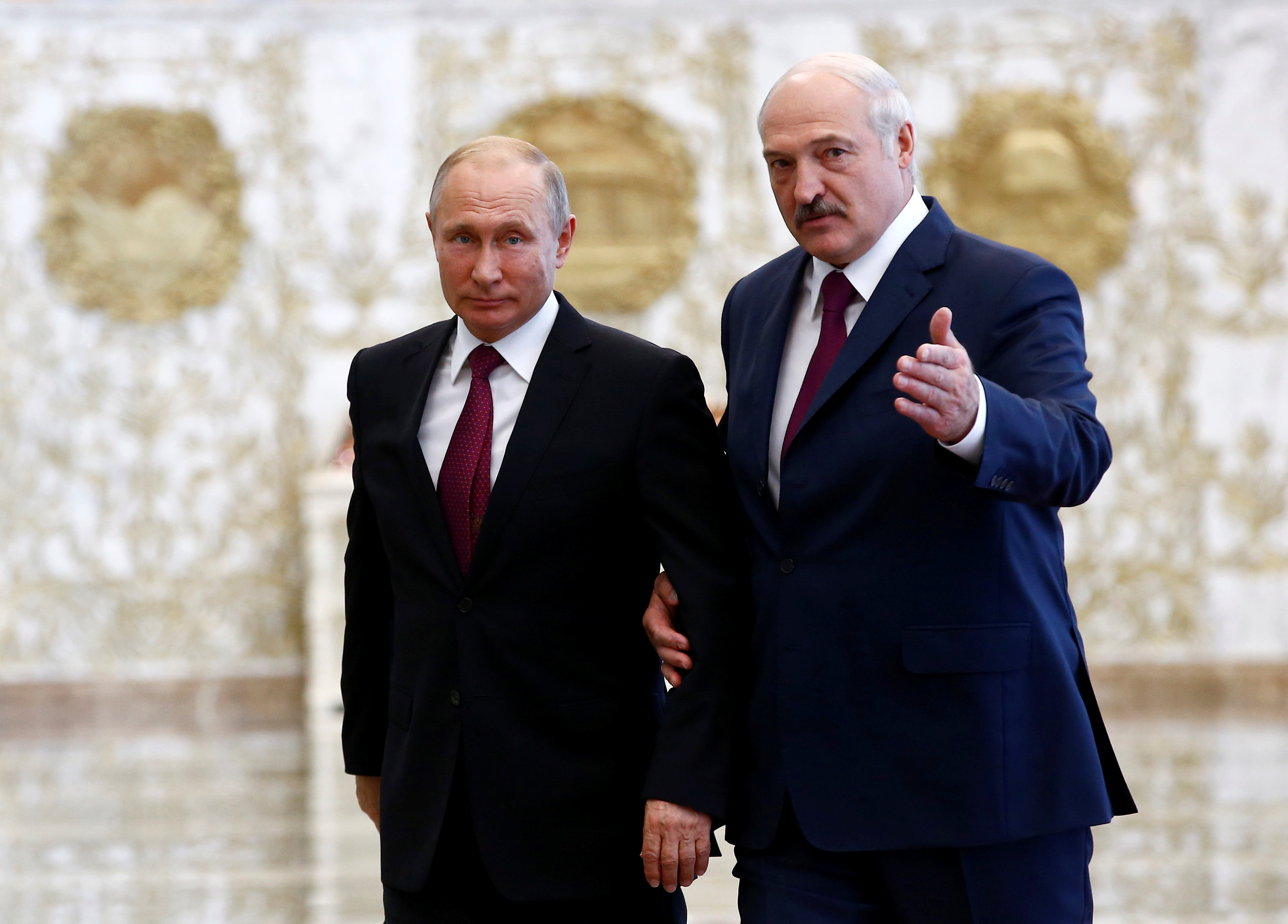 ترحيب من جانب رئيس بيلاروسيا بالرئيس الروسى