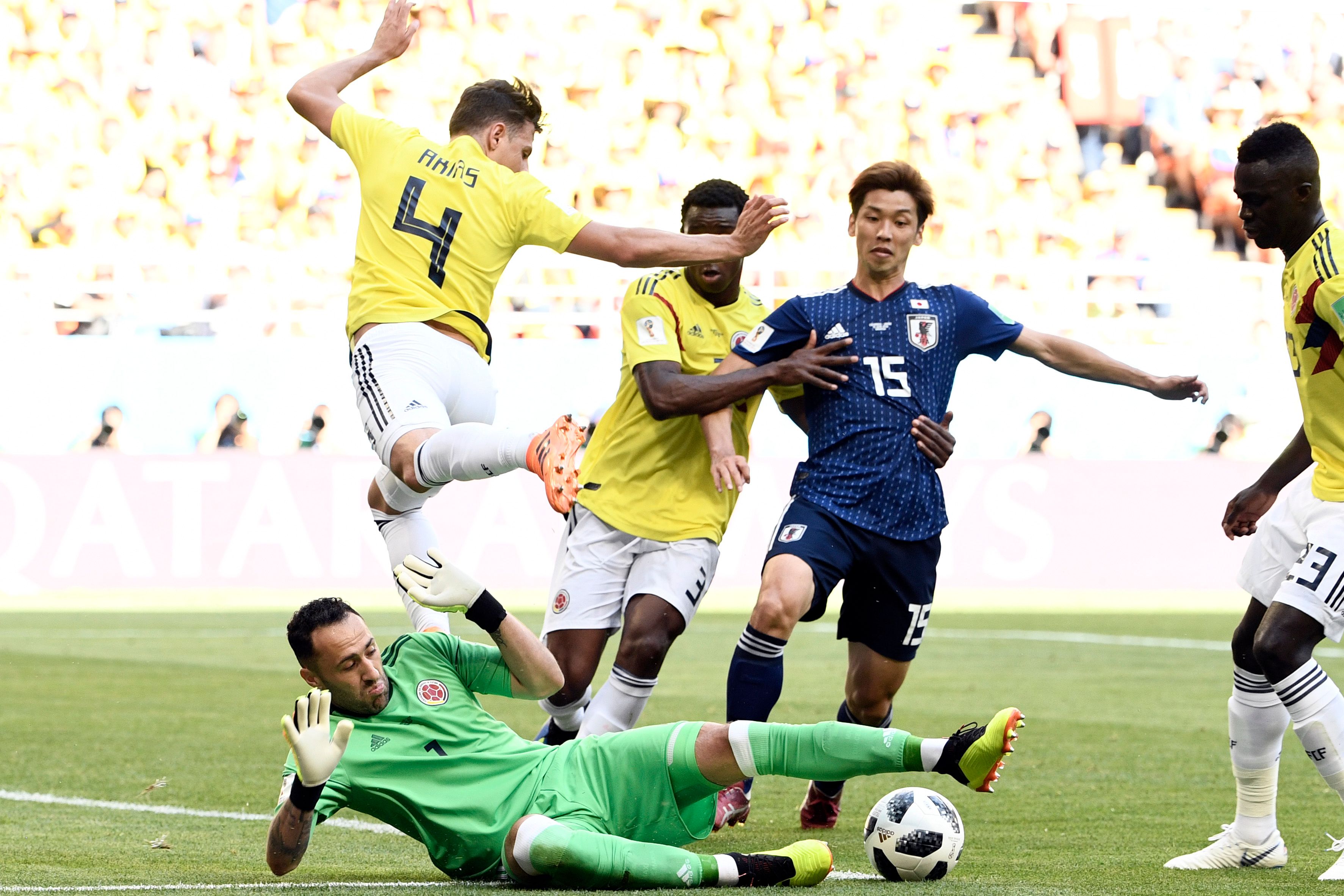 مباراة اليابان وكولومبيا