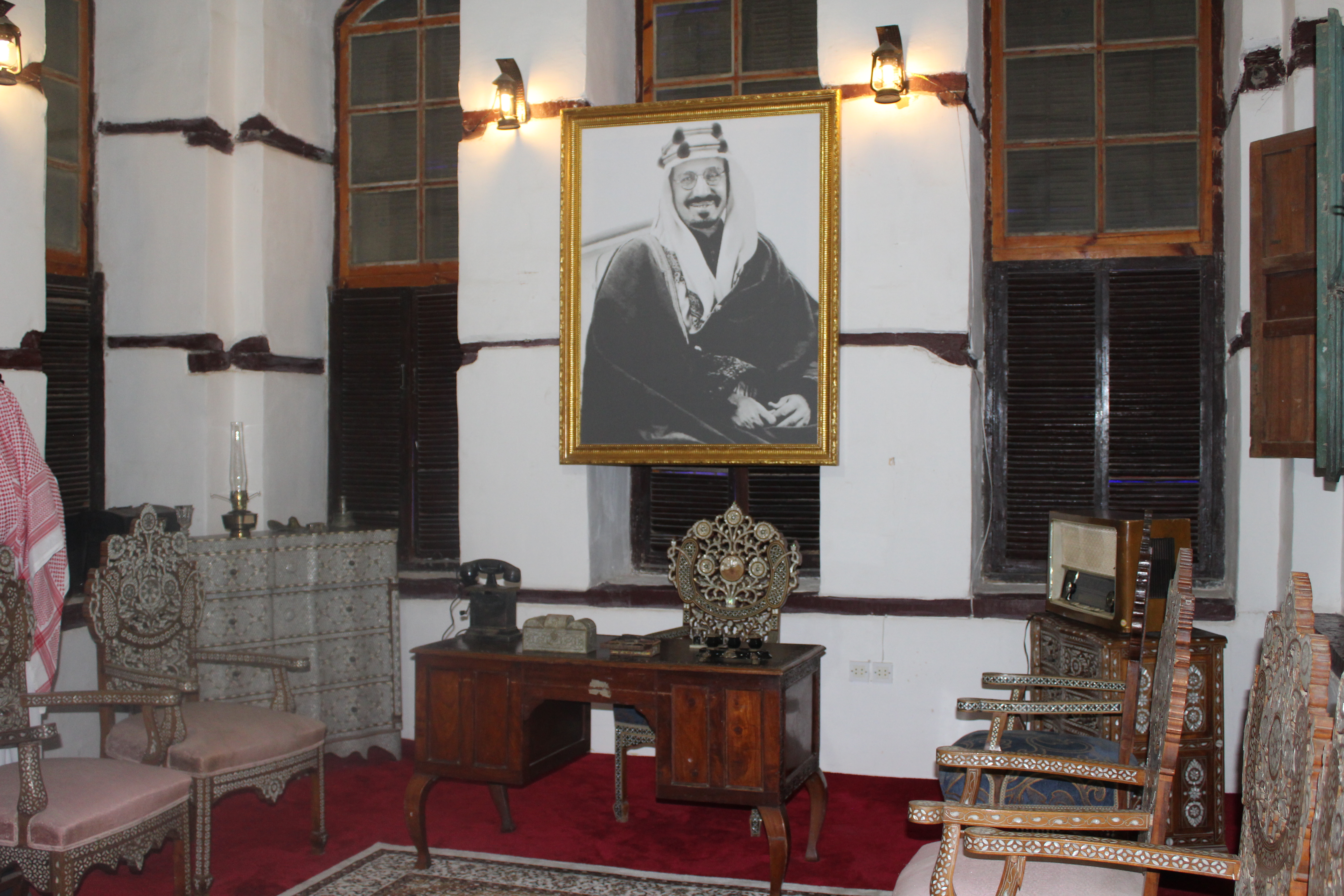 المكتب  القديم للملك عبد العزيز داخل جدة القديمة
