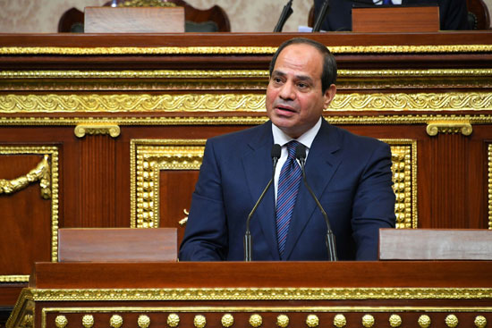 خطاب الرئيس السيسى أمام البرلمان (13)