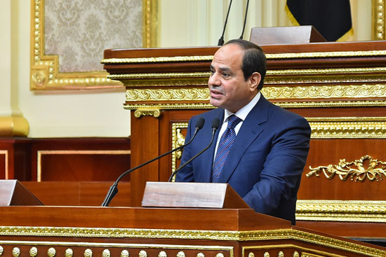 خطاب الرئيس السيسى أمام البرلمان (10)