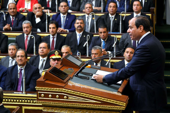 خطاب الرئيس السيسى أمام البرلمان (12)