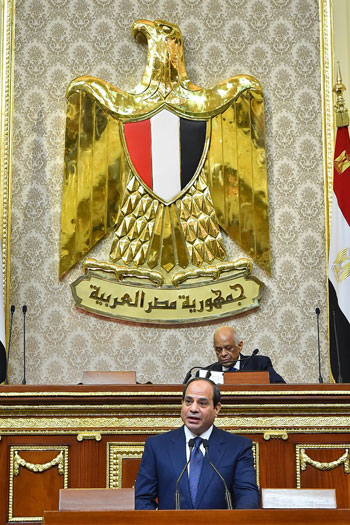 خطاب الرئيس السيسى أمام البرلمان (25)