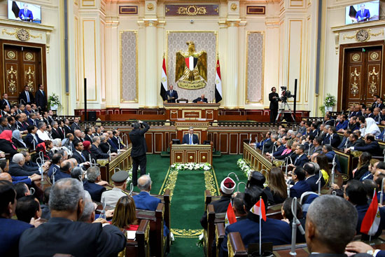خطاب الرئيس السيسى أمام البرلمان (19)