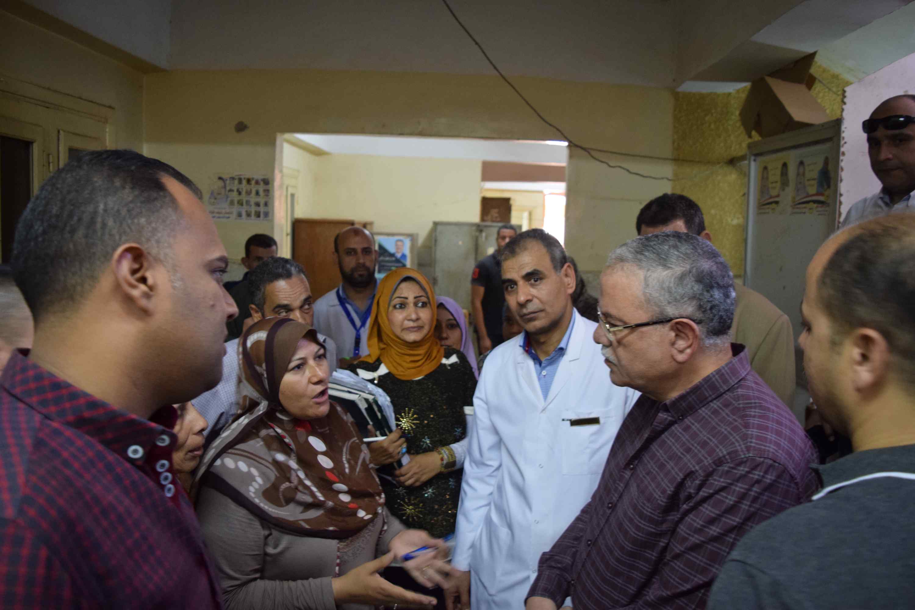 محافظ المنيا يتفقد الأعمال الإنشائية لمستشفى ديرمواس الجديدة (7)