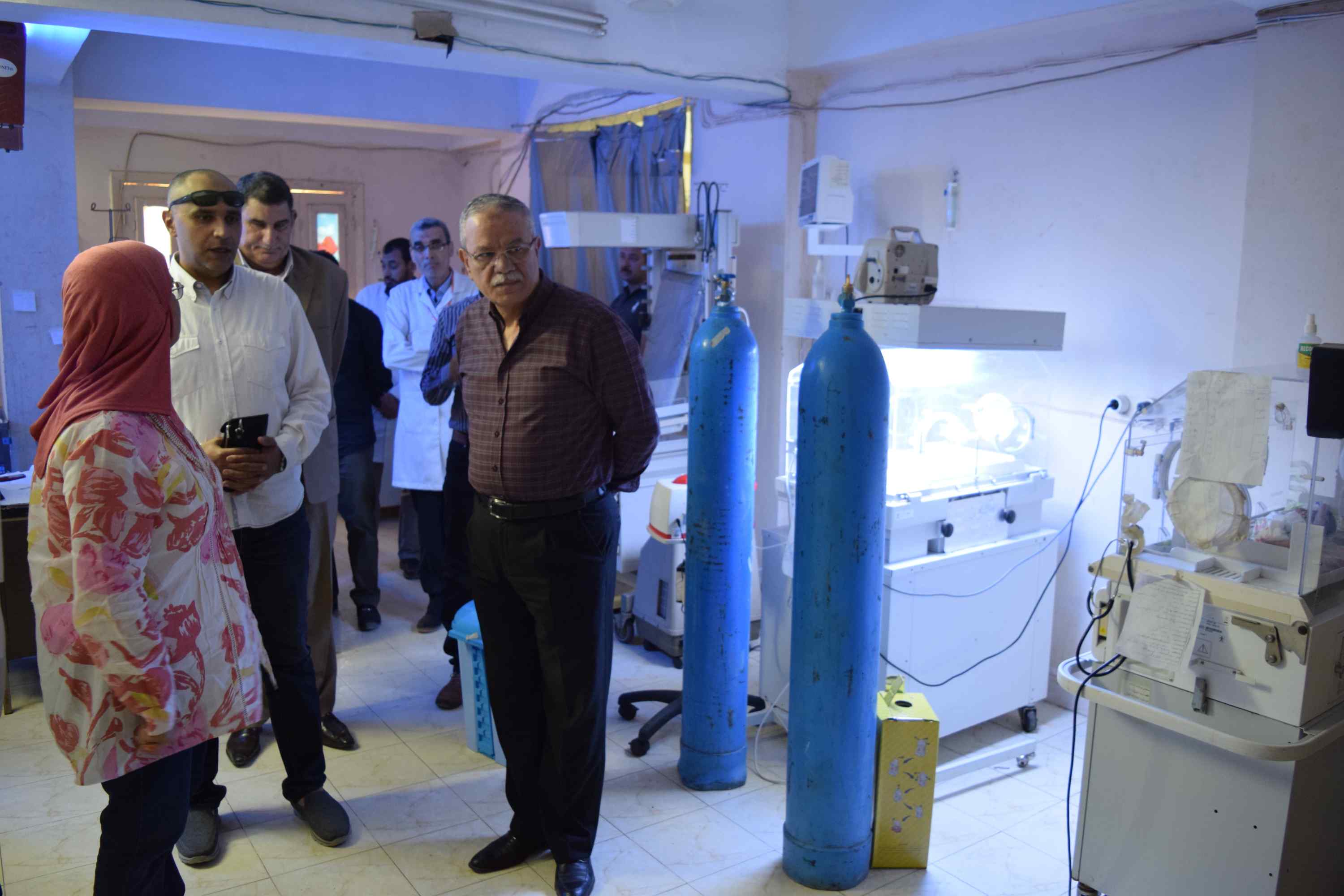 محافظ المنيا يتفقد الأعمال الإنشائية لمستشفى ديرمواس الجديدة (4)
