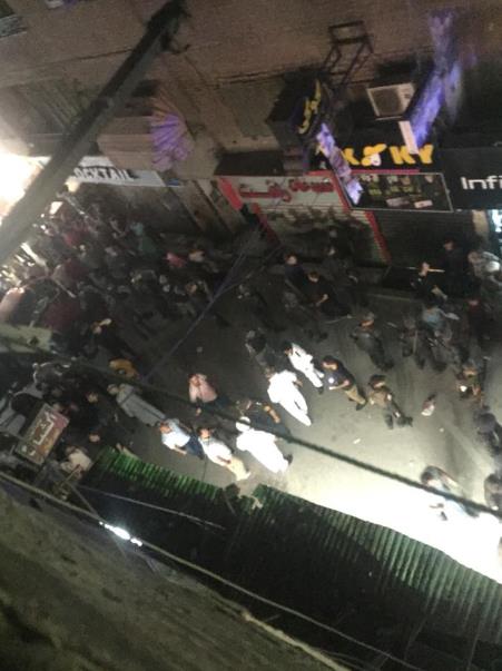 رجال المباحث بموقع الحادث رجال المباحث بموقع الحادث