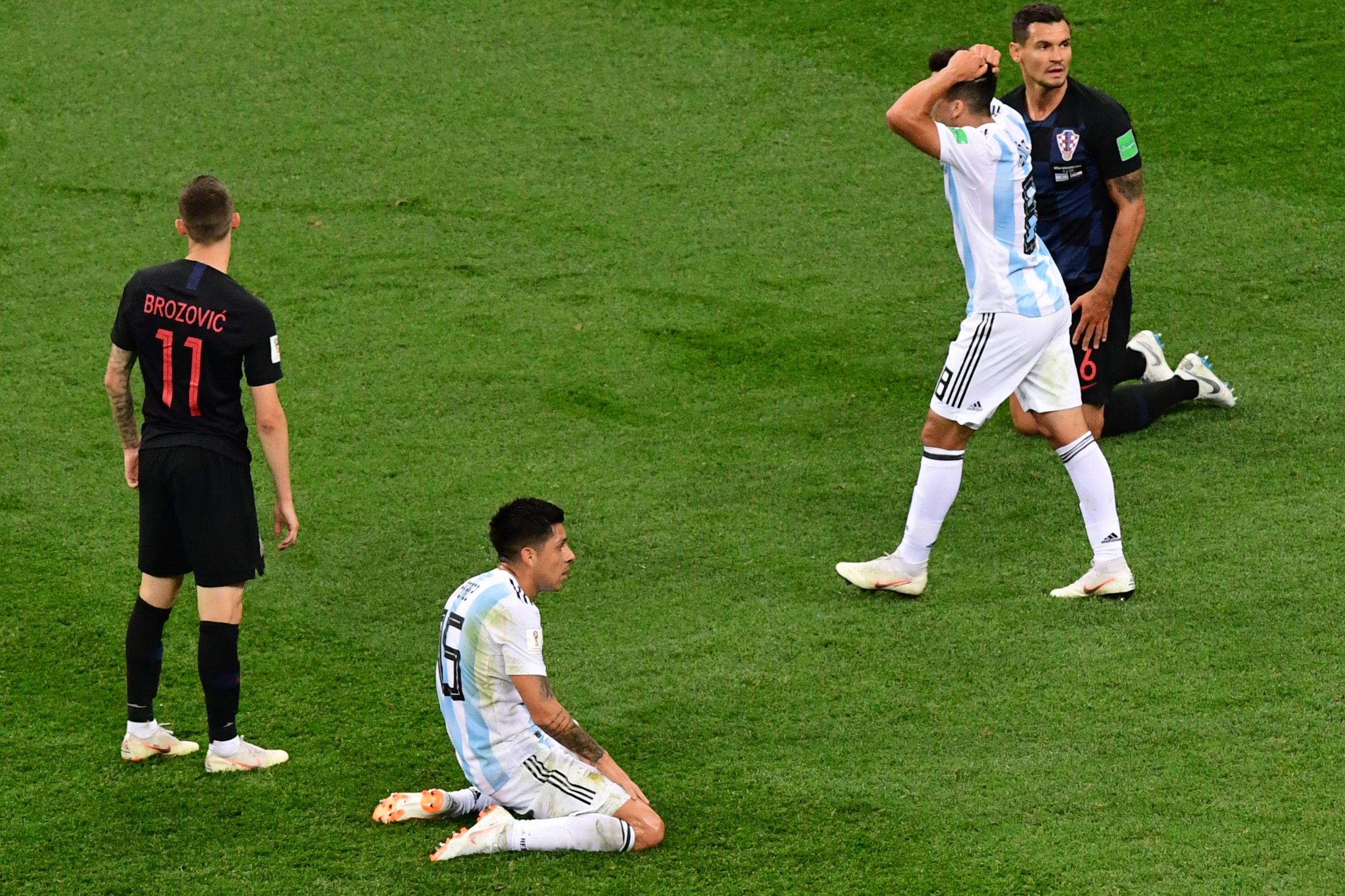 مباراة الأرجنتين وكرواتيا