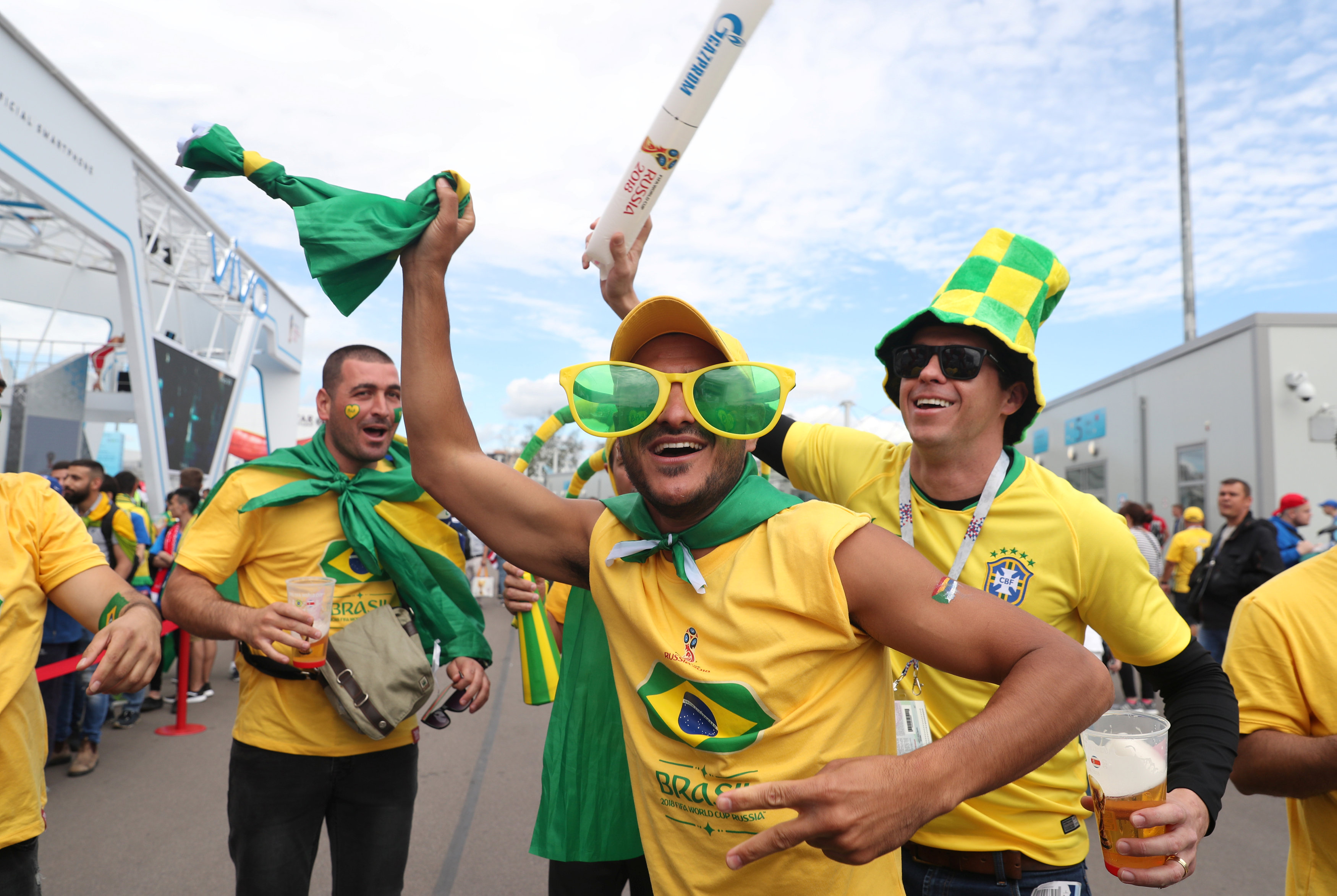 التفاؤل يهيمن على جماهير منتخب البرازيل