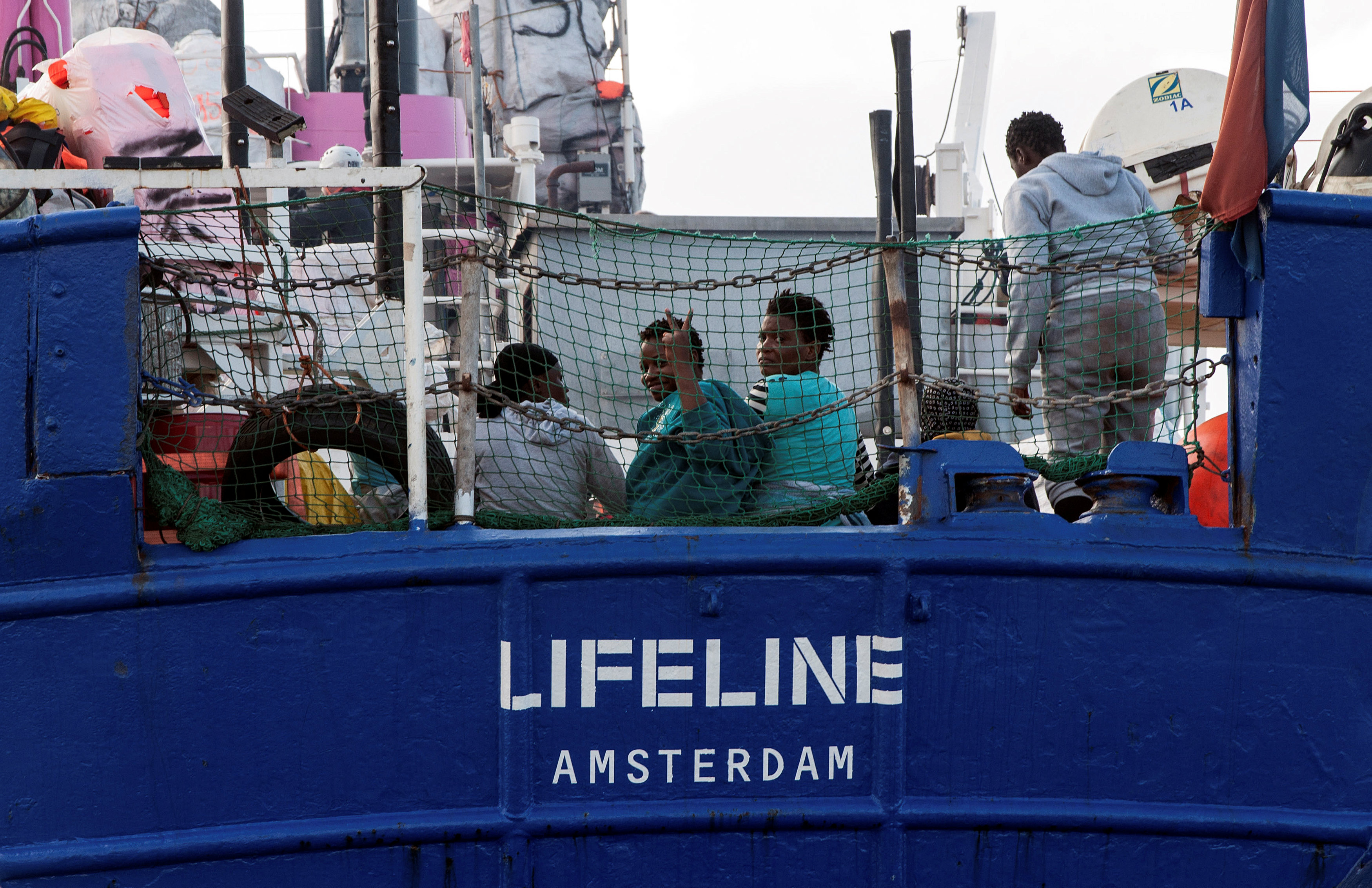 مهاجرين حاولوا الخروج من ليبيا للانتقال إلى أوروبا