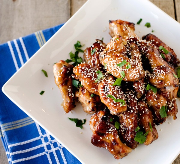 طريقة عمل أجنحة الدجاج بالسمسم3