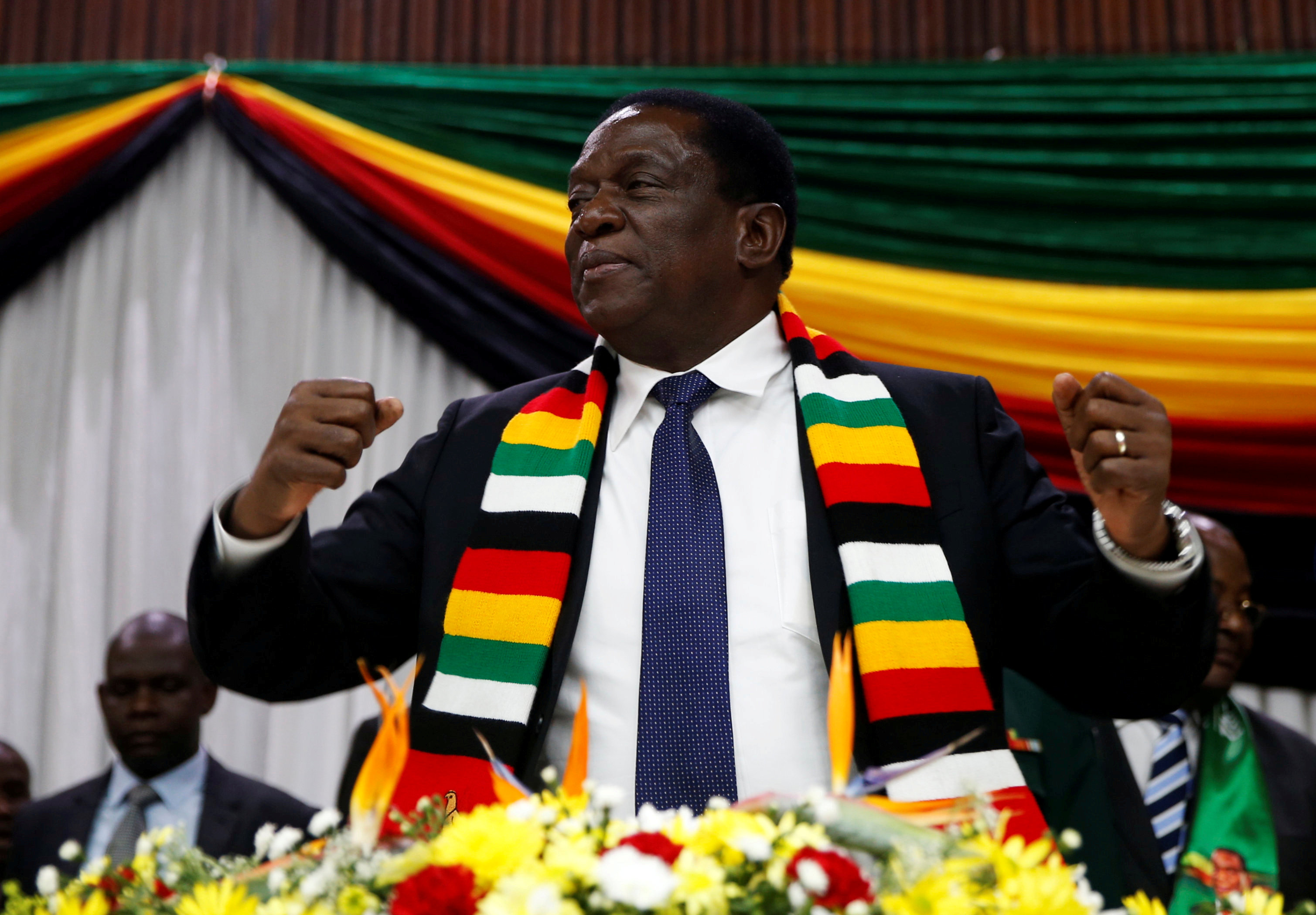 رئيس زيمبابوى إيمرسون منانجاجوا