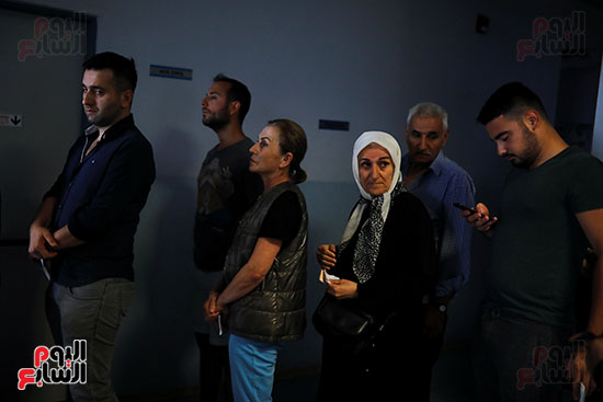 طابور السيدات والرجال فى الانتخابات التركية