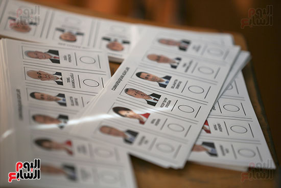 أوراق الاقتراع فى الانتخابات التركية