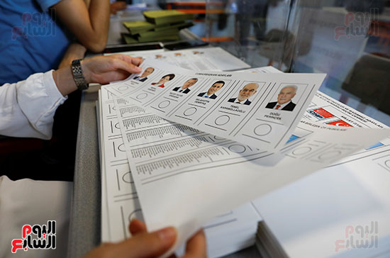 ورقة اقتراع انتخابات الرئاسة التركية