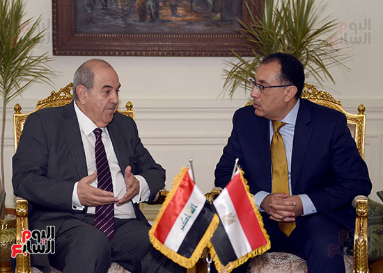 صور المباحثات المصرية العراقية (3)
