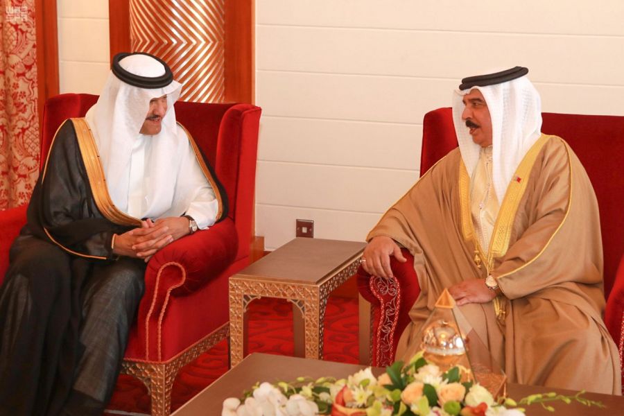 ملك البحرين والأمير سلطان بن سلمان
