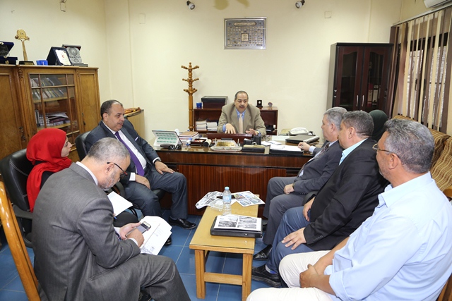اجتماع السكرتير العام المساعد لمحافظة المنوفية (4)