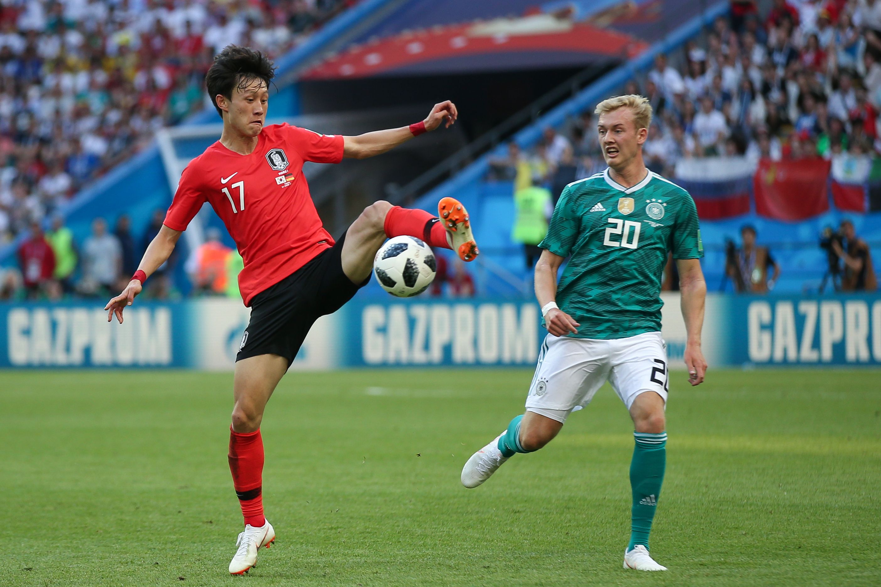 مباراة كوريا والمكسيك