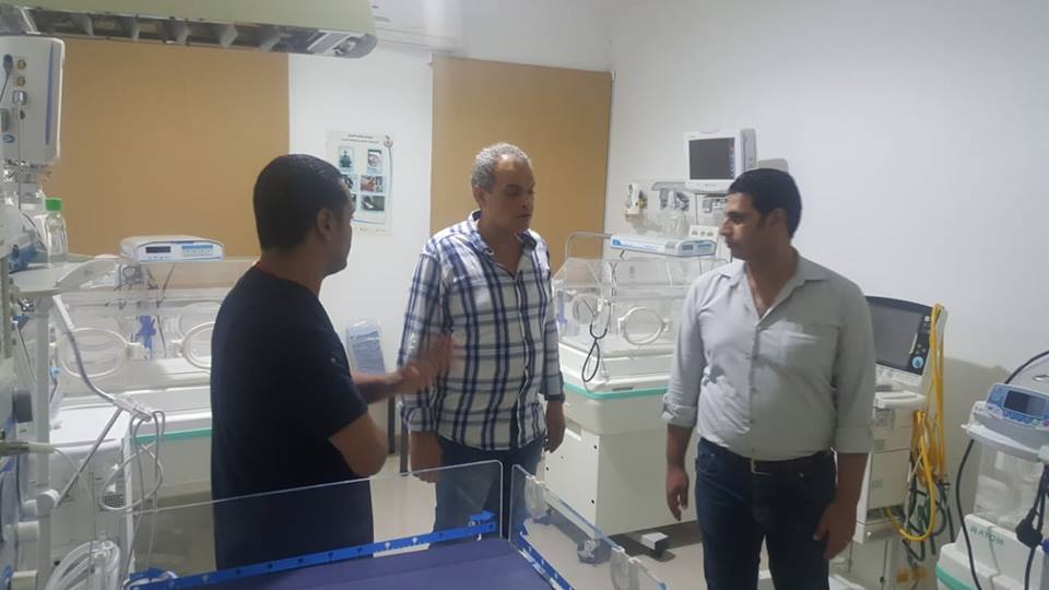 الدكتور خالد ابوهاشم وكيل وزارة الصحة والسكان بجنوب سيناء (2)