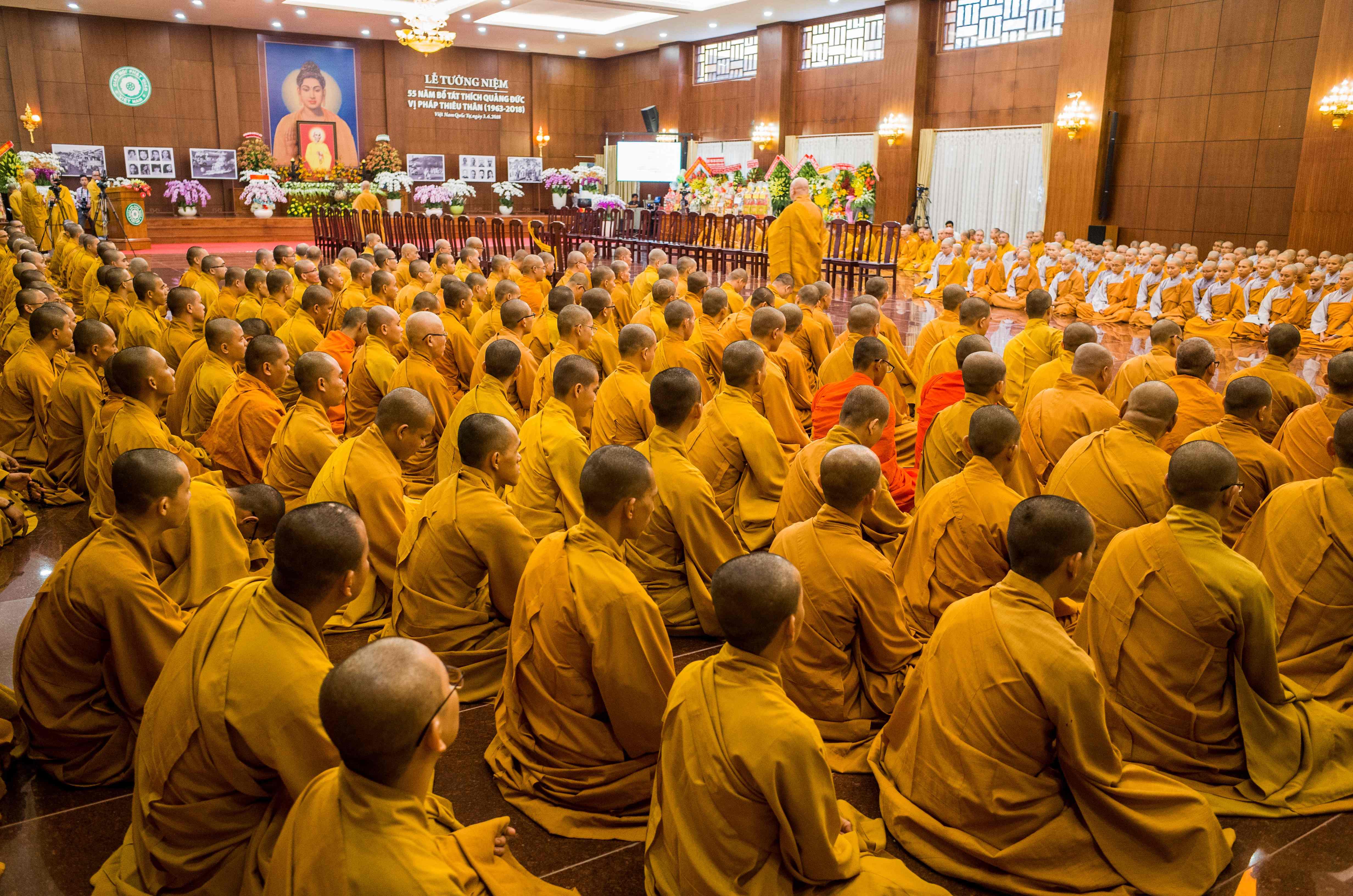 بوذيون يحيون الذكرى الـ55 للراهب ثيش كوانج دوك فى فيتنام