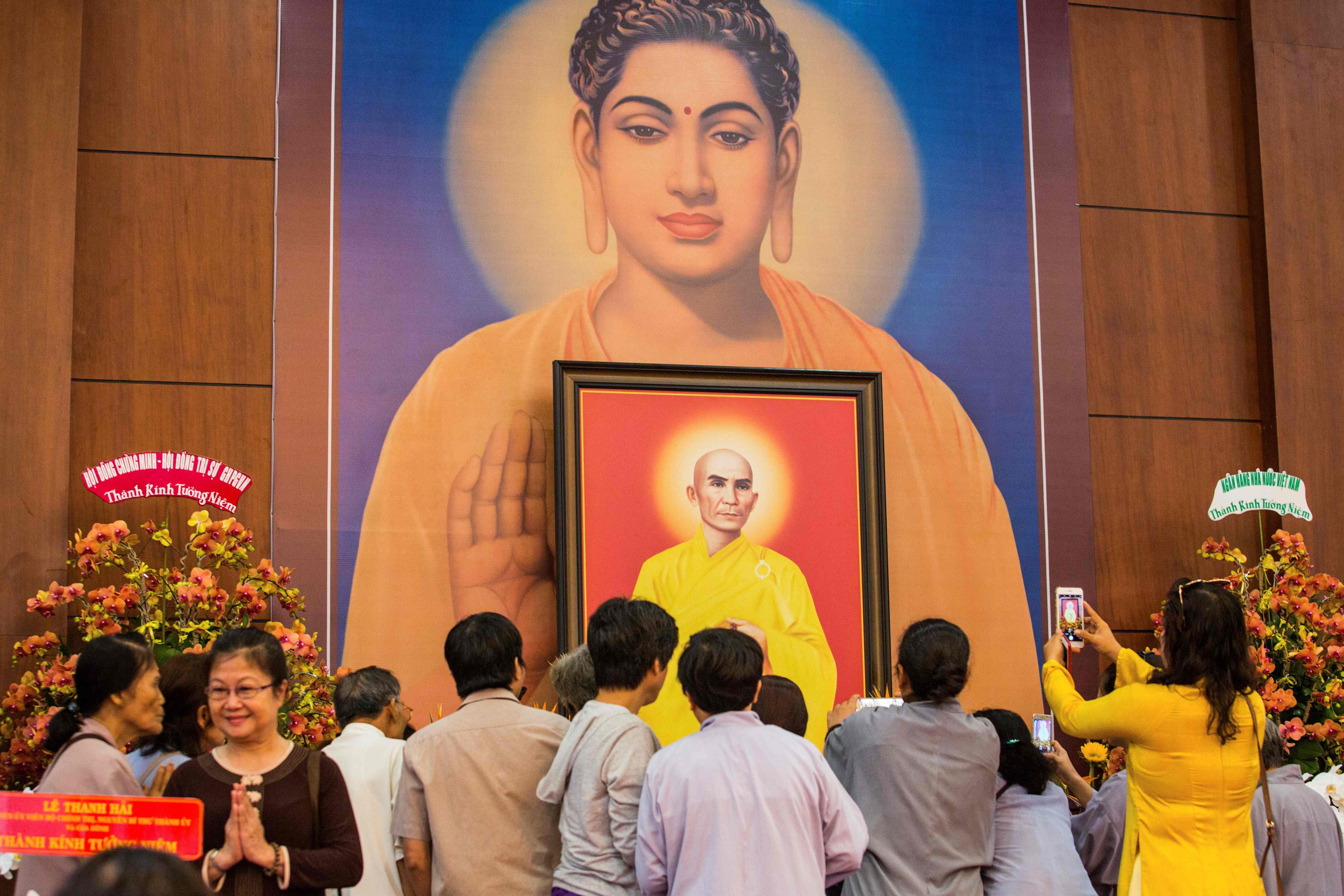 فيتنام تحيى ذكرى راهب بوذى انتحر بسبب الاضطهاد
