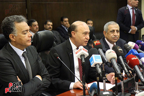 مؤتمر صحفى لإعلان المخطط العام الجديد للموانئ المصرية (6)