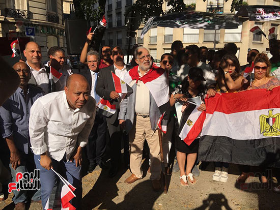 المصريون فى الخارج يحتفلون بذكرى ثورة 30 يونيو (4)
