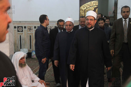 احتفال وزارة الأوقاف بفتح مكة من مسجد السيدة نفيسة (3)